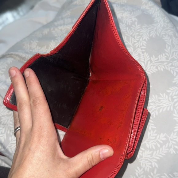 Louis Vuitton LV Red Epi Wallet - Picture 11 of 15
